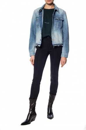 Denim jacket with rips, zdjęcie 2 Denim jacket with rips od Saint Laurent